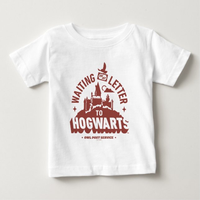 Camiseta Esperando minha Carta para HOGWARTS™ (Frente)