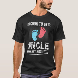 Camiseta Esperando Que Tio Novo Em Breve Seja Promovido Ao