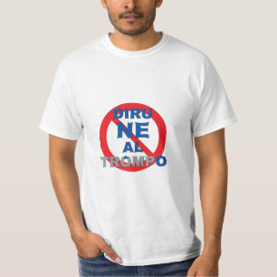Camiseta Esperanto / Diru NE Al Trompo,