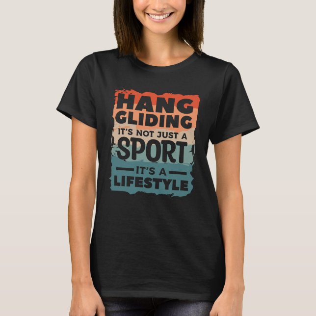 Camiseta Esperar que não seja só um esporte É um estilo de  (Frente)