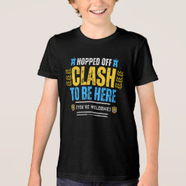 Camiseta Esperava-se que o Clash ficasse aqui com a camiset