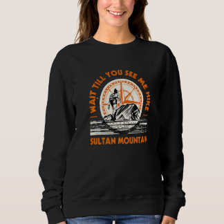 Camiseta Espere Até Me Ver Caminhar Montanha Sultan, C
