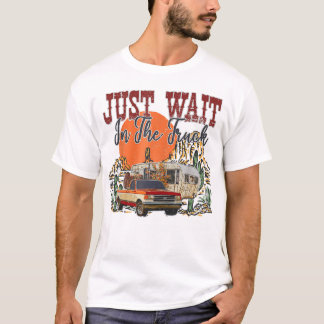 Camiseta Espere No Deserto Do Caminhão, Hippies