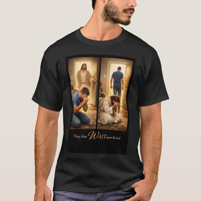 Camiseta Espere no Senhor (Frente)
