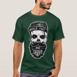 Camiseta Espere, nunca tenha barba de barba