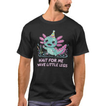 Espere Por Mim Tenho Pernas Pequenas Design de Axo