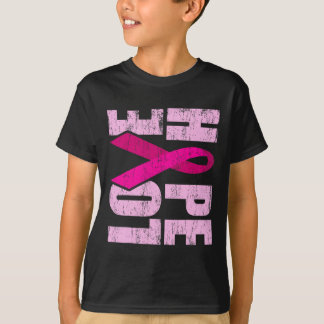 Camiseta ESPERO AMOR Sensibilização do Cancer Mama Dia Mund