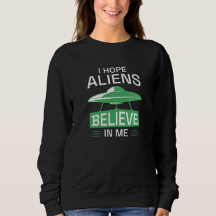 Camiseta Espero que Aliens acreditem em mim