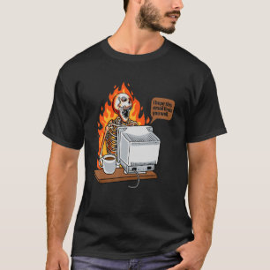 Camiseta Espero Que Este E-Mail O Encontra Bem No Halloween