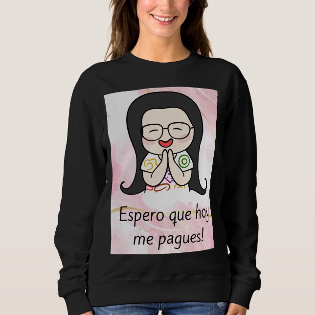 Camiseta espero que me ganhe páginas (Frente)