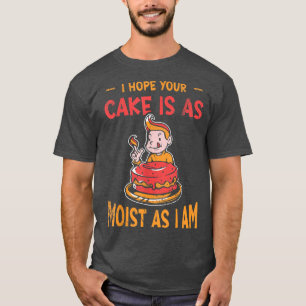 Camiseta Espero Que O Teu Bolo Seja Tão Múmido Como Eu Sou
