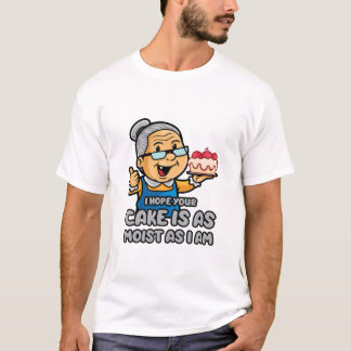 Camiseta Espero Que Seu Bolo Seja Tão Múmido Quanto Eu