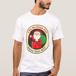 Camiseta Espero que você goste do seu presente