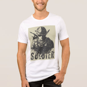 Camiseta Espessura brava em todos os fios