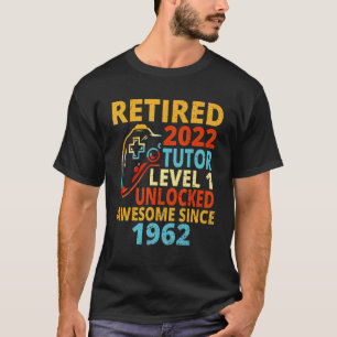 Camiseta Espetacular 2022 Desde 1962 Tutor Nível 1 Unlo
