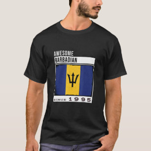 Camiseta Espetacular Barbadiano desde 1995 Nascimento em Ba