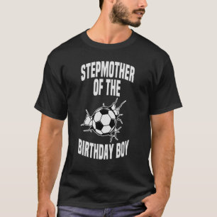 Camiseta Espetacular da Bola de Futebol Birthday Boy Bd