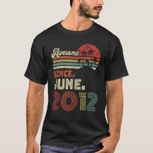 Camiseta Espetacular de 10 anos desde junho de 2012 10º ani