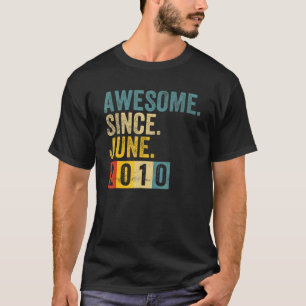 Camiseta Espetacular De 12 Anos Desde O Aniversário De 12 D