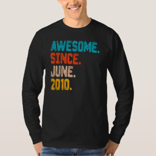 Camiseta Espetacular De 12 Anos Desde O Aniversário De 12 D