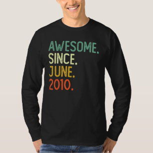 Camiseta Espetacular De 12 Anos Desde O Aniversário De 12 D