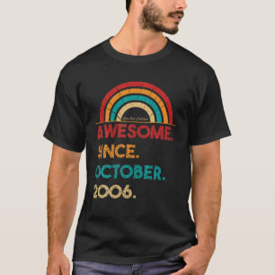 Camiseta Espetacular De 16 Anos Desde Outubro De 2006 Ofere