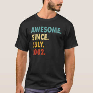 Camiseta Espetacular De 20 Anos Desde O Aniversário De 20 D