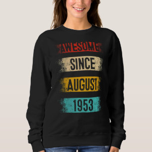 Camiseta Espetacular de 69 anos desde agosto de 1953 69º an