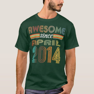 Camiseta Espetacular de 8 anos desde abril de 2014 8º anive