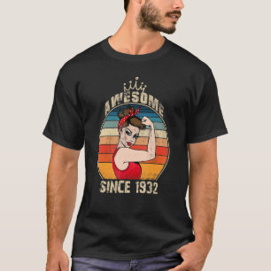 Camiseta Espetacular De 90 Anos Desde 1932 90