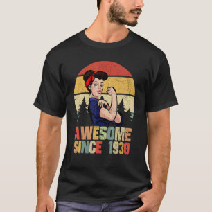 Camiseta Espetacular De 92 Anos Desde 1930 92ª Aniversário