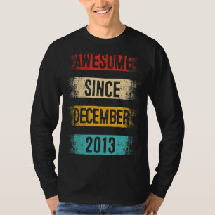 Camiseta Espetacular de 9 anos desde dezembro de 2013 9º an