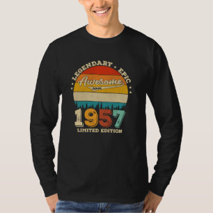 Camiseta Espetacular desde 1957, 65º Aniversário do 65º ani