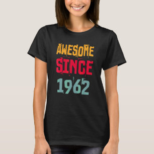 Camiseta Espetacular desde 1962 60º aniversário Vin
