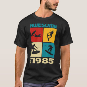 Camiseta Espetacular desde 1985 Estilo de Vida de Wakeboard