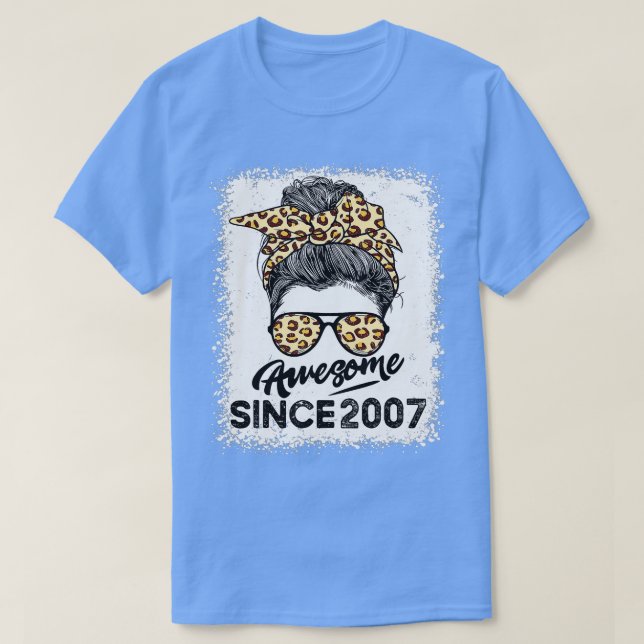 Camiseta Espetacular desde 2007 16 Presentes de Aniversário (Frente do Design)