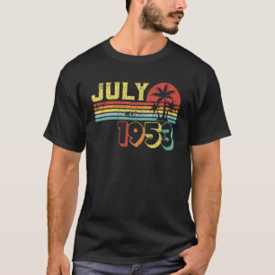 Camiseta Espetacular desde julho de 1953 69º aniversário