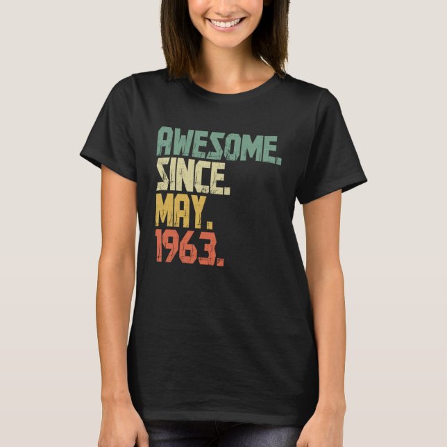 Camiseta Espetacular desde maio de 1963 (Frente)