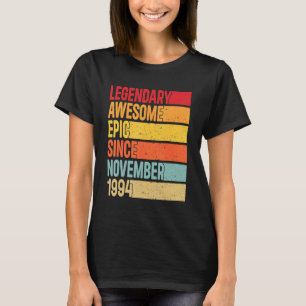 Camiseta Espetacular Epic, De 28 Anos, Desde Novembe