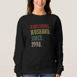 Camiseta Espetacular Marido Desde 2008 14 Aniversário de Ca