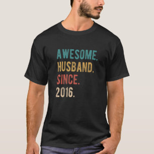 Camiseta Espetacular Marido Desde o Aniversário do Casament