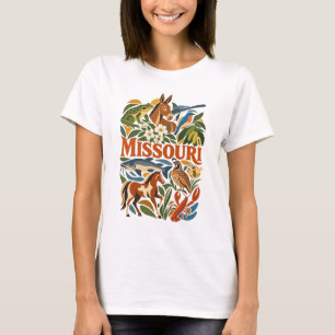 Camiseta Espetáculo da Vida Selvagem Região Mostre-me