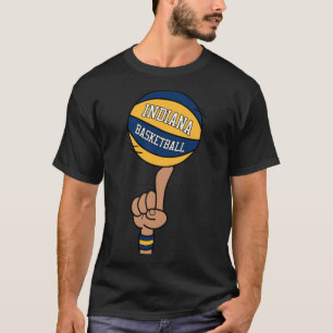 Camiseta Espetáculo de dedos de basquete de Indiana