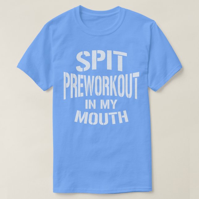 Camiseta Espetáculo De Espetáculo Na Minha Boca Texto Branc (Frente do Design)