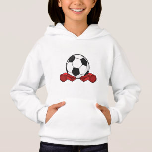 Camiseta Espetáculo de referência e bola de futebol