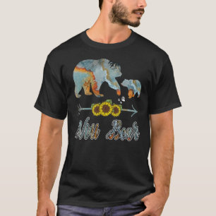 Camiseta Espetáculos Da Família De Girassol Que Cortam Nini