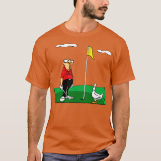 Camiseta Espetáculos Engraçados Golf Goose Humor