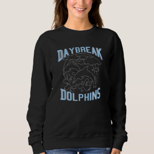 Camiseta Espião da escola primária Silhouette Dolphins Dayb