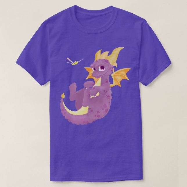 Camiseta espião e faísca bonitos (Frente do Design)