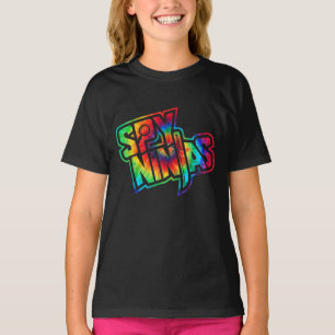Camiseta Espião Engraçado Jogando Ninjas Brincadeiras Com